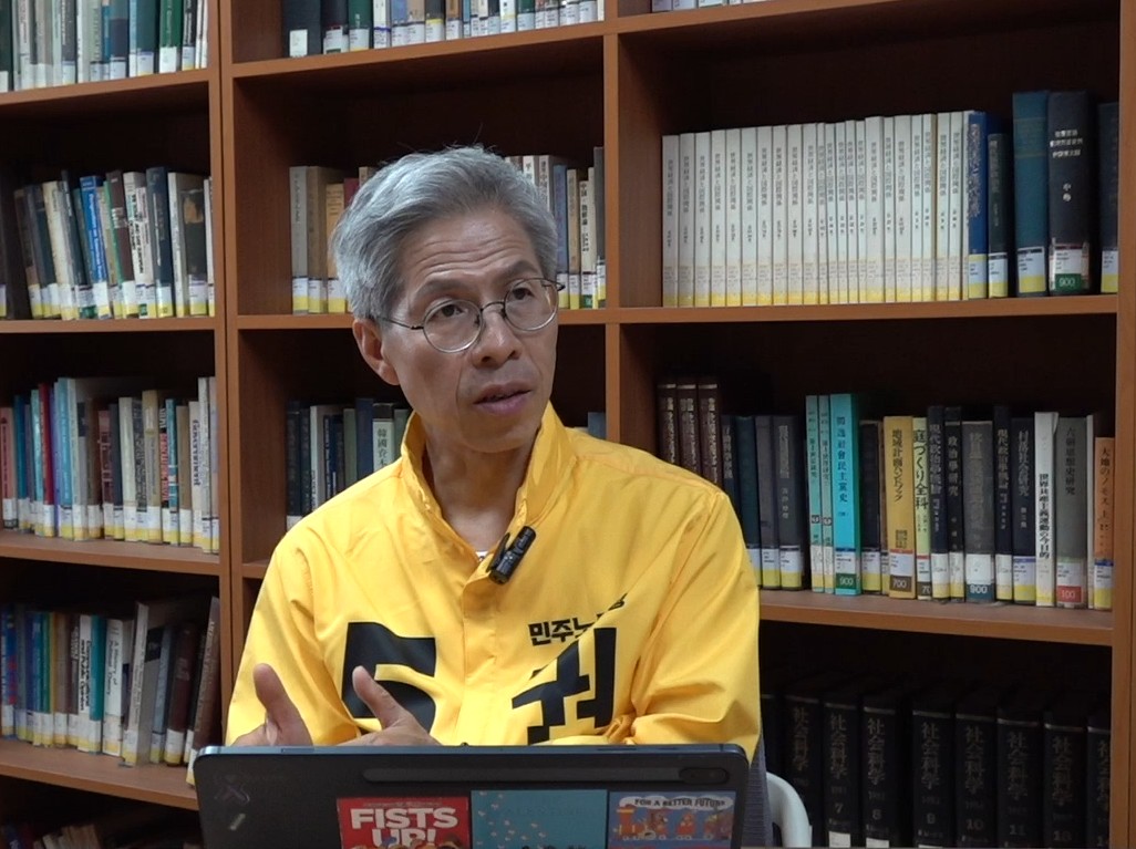 민주노동당 후보 권영국 “노동자 재정의해야 정치도 바뀐다”… 진보정치가 말하는 ‘포용의 사회’